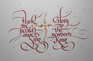 Calligraphy by Steve Husting, finished 12/27/2014